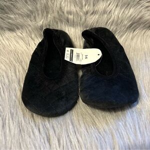 Secret‎ Treasures Lightweight Thin Slippers Womens Size 5-6 Black Shoes